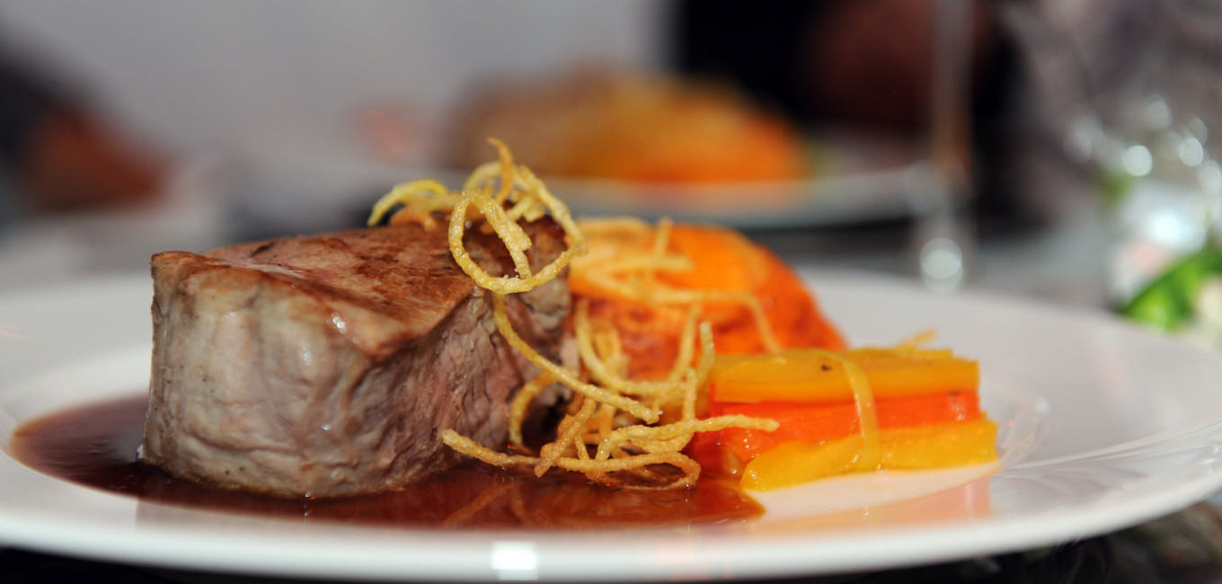 Schloss Gr&uuml;newald | Men&uuml; / Live-Cooking