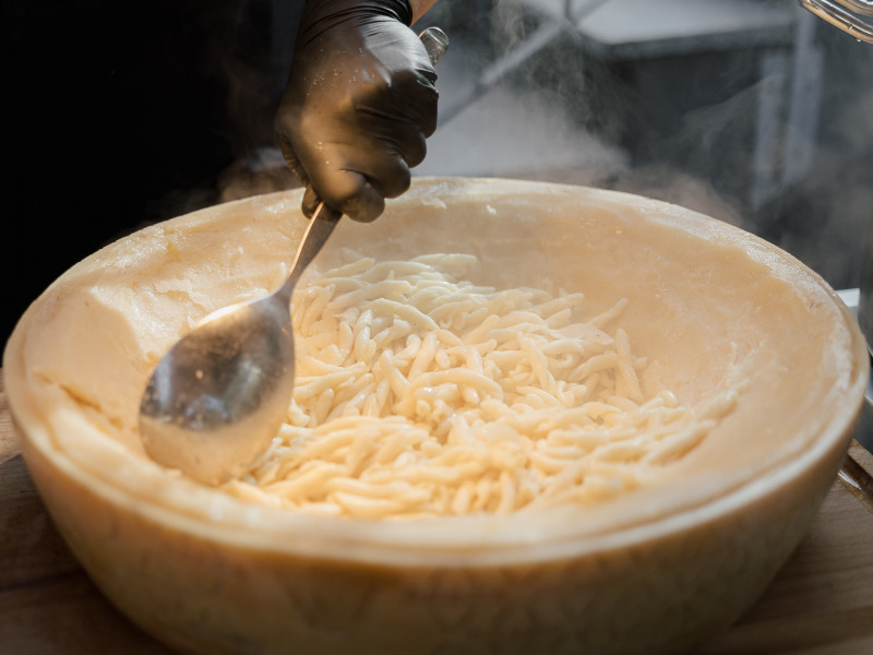 Schloss Gr&uuml;newald | Men&uuml; / Live-Cooking